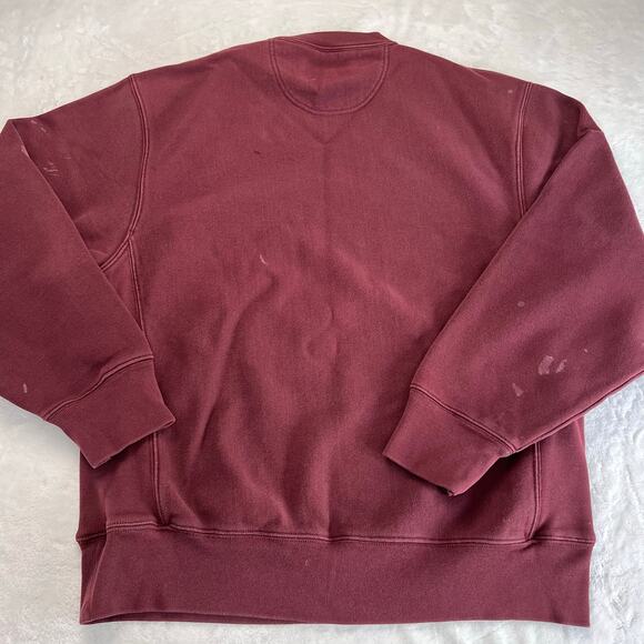 Champion Boston College reverse weave Crew Neck sweatshirt size Medium maroon - Picture 2 of 7
